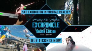Sword Art Online EX-CHRONICLE Global Online VR Event Tickets Now on Sale