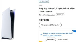 The PSLS PS5 Restock Update for February 24, 2022