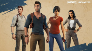 Uncharted Movie and Video Game Versions of Nathan Drake and Chloe Frazer Are Headed to Fortnite