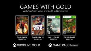 Xbox Games With Gold February 2022 Free Games