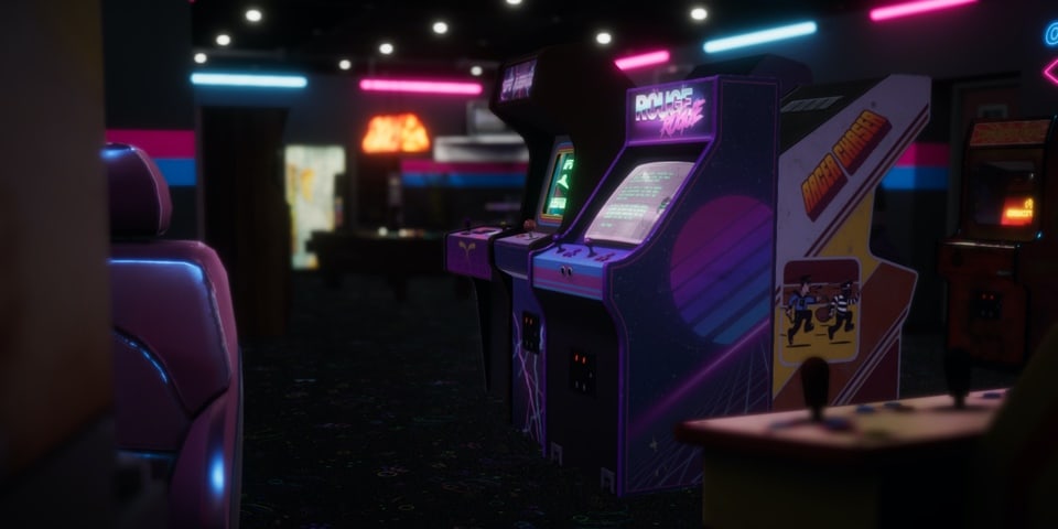 Arcade Paradise original retro games