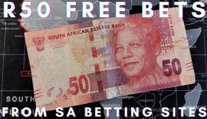 Claim a R50 Free Bet from these Betting Sites