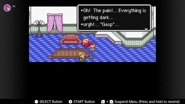 Earthbound Nintendo Switch Walkthrough - Oh The pain Everything is getting dark urgh gasp