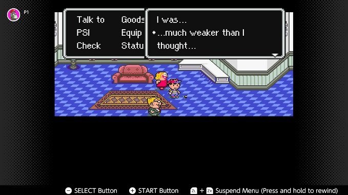 Earthbound Nintendo Switch Walkthrough - I was much weaker than I thought
