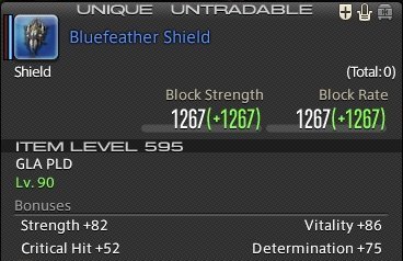 FFXIV Bluefeather Shield 3 Tokens