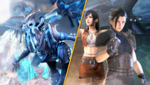 Fight back in the FFVII: The First Soldier Bahamut Sin event