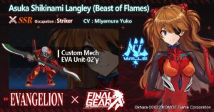 “Final Gear x Evangelion” Special Collaboration Event Begins Season 2 on April 7th