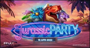 Relax Gaming Limited goes back in time to debut its Jurassic Party video slot