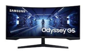 Save over £100 on this curved Samsung Odyssey G5 gaming monitor