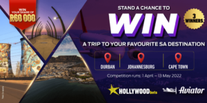 Win a trip with the Hollywoodbets Aviator Promotion