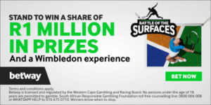 Betway Battle of the Surfaces Promotion
