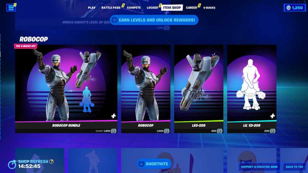 Deliver Steely Justice in Fortnite With New Arrival RoboCop