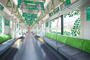 Echoes of Mana Gets its Own Train on Tokyo’s Yamanote Line in Japan