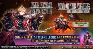Final Fantasy Brave Exvius Is Collbarating With Its Own Spinoff, War Of The Visions