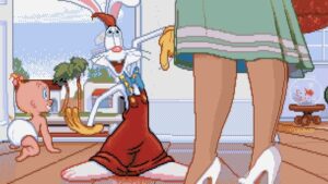 In 1991, Who Framed Roger Rabbit came to PC in an unexpected format