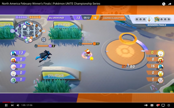 All official main recordings of the first ever Pokémon UNITE World Championships now available on YouTube, check them all out here