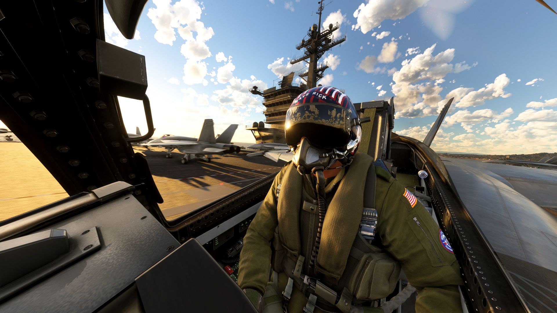 Microsoft Flight Simulator - Top Gun Maverick Expansion Screenshot
