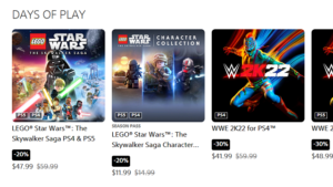 PlayStation Days of Play 2022 Sale Includes Lego Star Wars, Ghostwire: Tokyo, and More