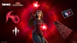 Scarlet Witch Joins Fortnite As Doctor Strange in the Multiverse of Madness Arrives in Theaters