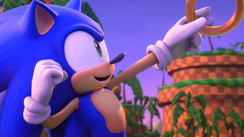 sonic flexing with ring