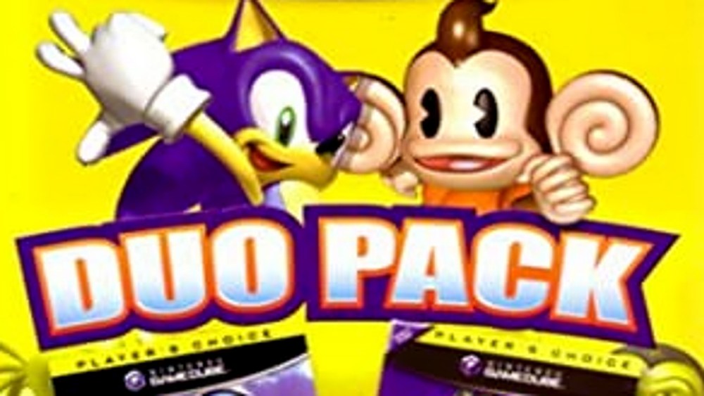 sonic heroes super monkey ball duo pack