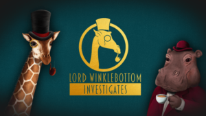 Become a Giraffe Detective as Lord Winklebottom Investigates this July
