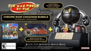 Pac-Man World Re-Pac reveals Chrome Noir Chogokin bundle