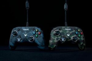 Nacon Pro Compact Xbox & PC Wired Controller – Camo Grey