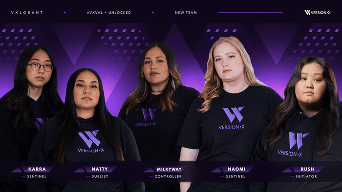 Version X all-female team
