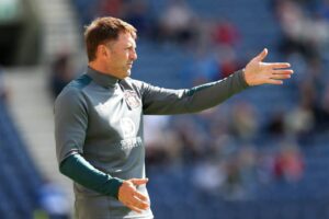 Hasenhuttl’s Saints could go marching into the Championship