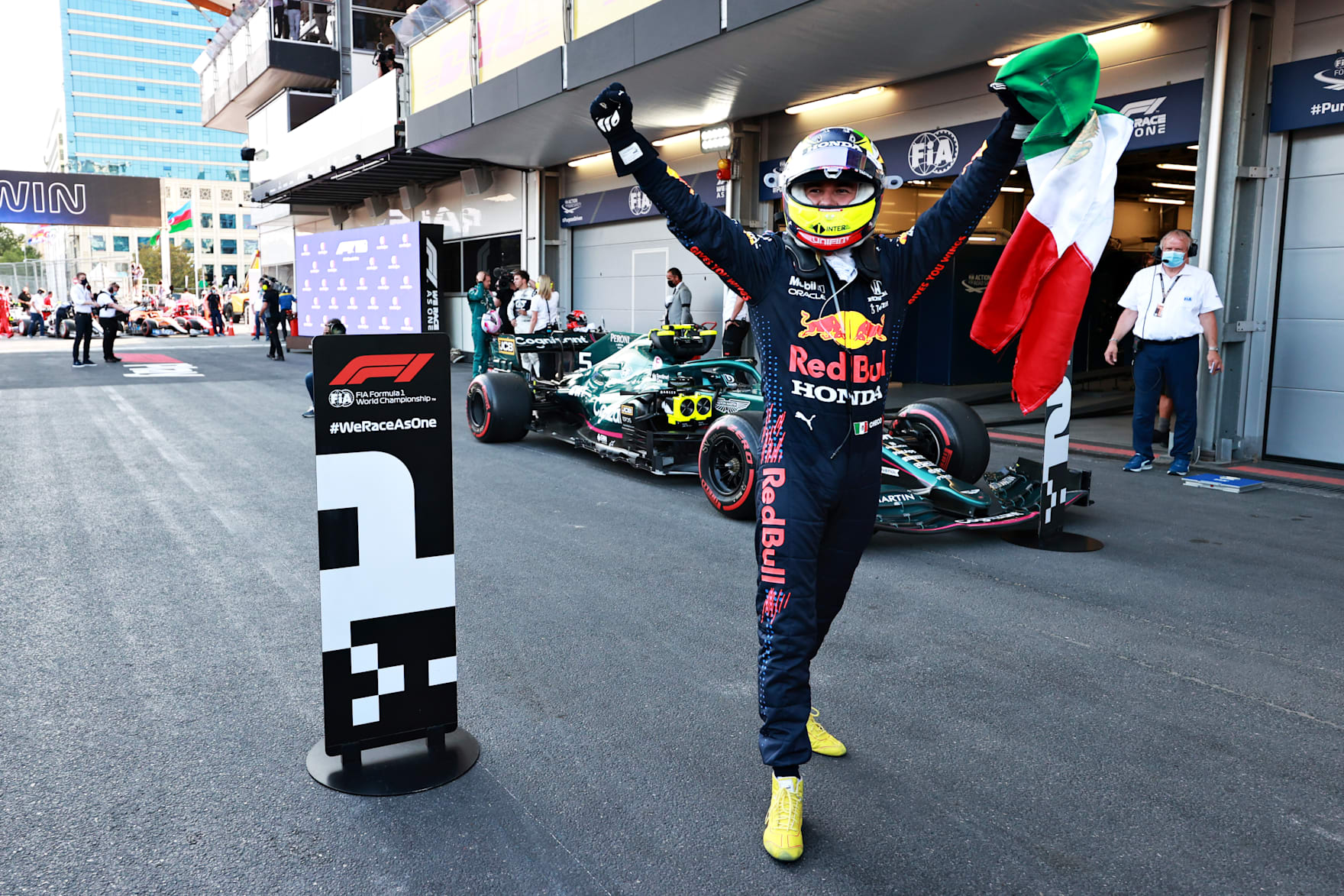 Red Bull Win Baku GP 2021