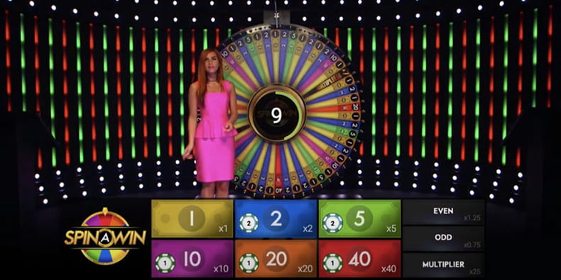 Spin & Win Live Roulette