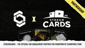 StreamCards named fan engagement partner for Champion of Champions Tour