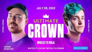 MrBeast and Ninja Compete in League of Legends for $150.000