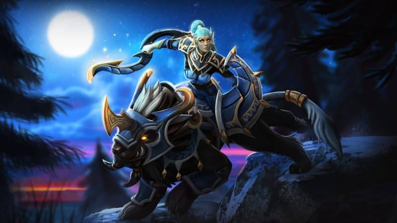Luna rides into battle