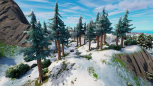 Fortnite Timber Pine locations and how to bring them down?