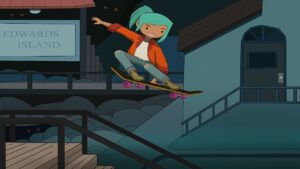 Oxenfree crosses over into OlliOlli World