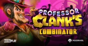 Yggdrasil and ReelPlay introduce a new online slot Professor Clank’s Combinator