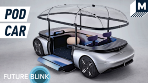 This 'bubble car' is designed for socializing