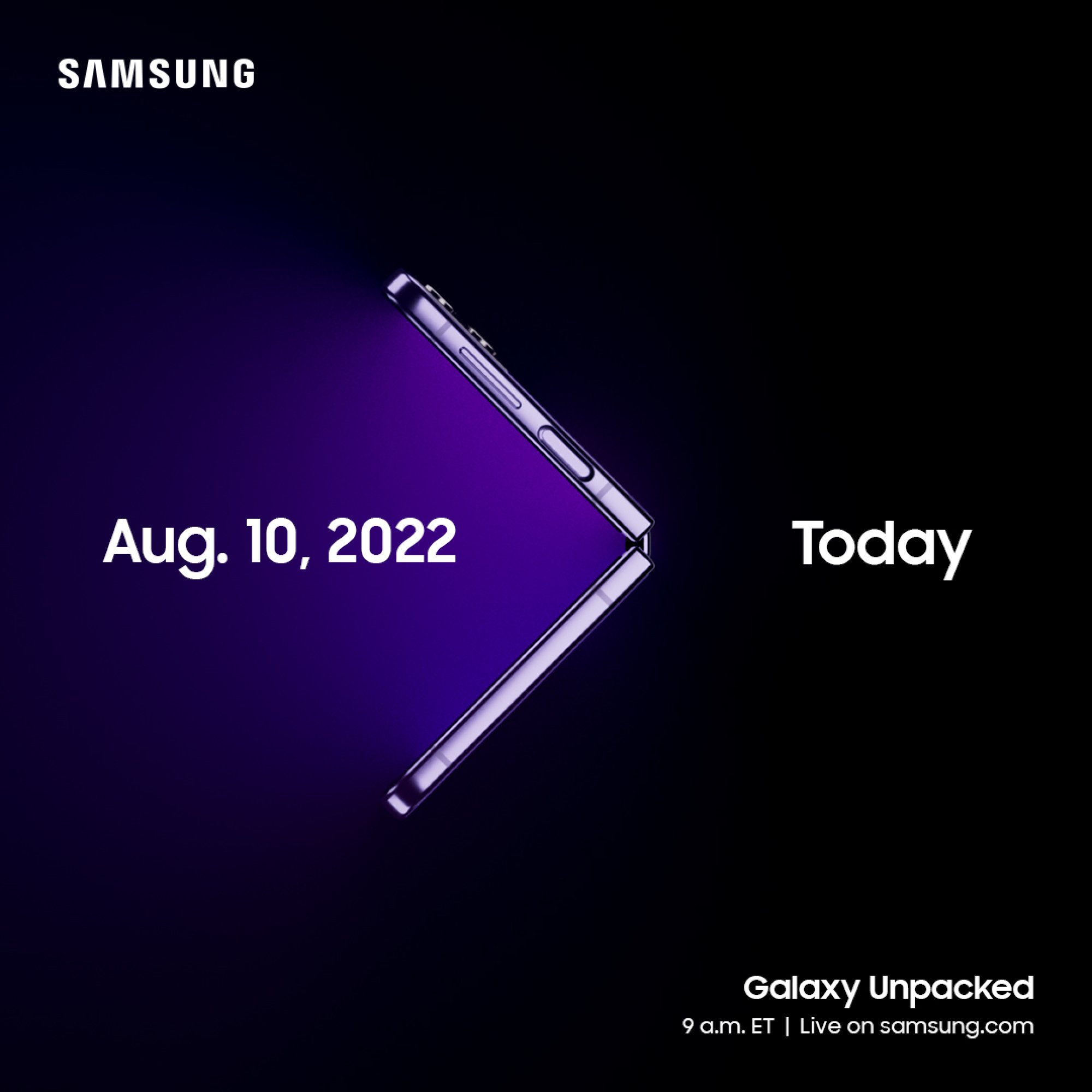 Samsung Galaxy Unpacked promo image