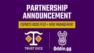 Oddin.gg And TrustDice Strike Partnership Agreement