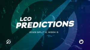 Pentanet take on Order in a battle for mid-season consistency — LCO Split 2 Predictions: Week 5 Day 2