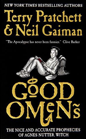 Cover art for Good Omens, by Terry Pratchett and Neil Gaiman