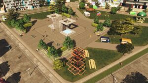 Cities: Skylines Plazas & Promenades Expansion is All About the Pedestrian
