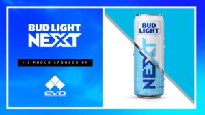 Bud Light NEXT partners with EVO 2022