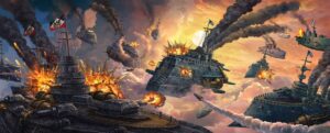 Leviathan-class steampunk miniatures will compete with Star Wars X-Wing, Armada