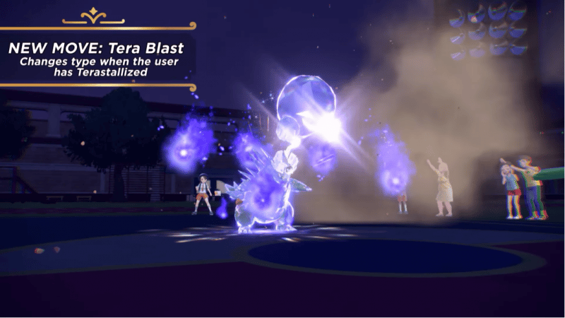 Tera Blast is a move that Terastallized Pokémon can take advantage of.