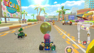 Mario Kart 8 Deluxe update finally makes Coconut Mall cars move