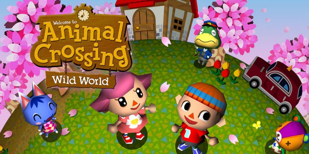 A promotional image for Animal Crossing: Wild World featuring Kapp'n with some villagers.