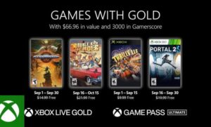 Xbox Games with Gold for September 2022 Revealed